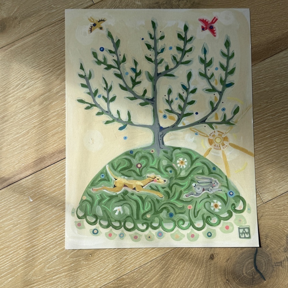 Adam Trest Print "New Day | Into the Sunset" SOLD OUT - Picture 5 of 5